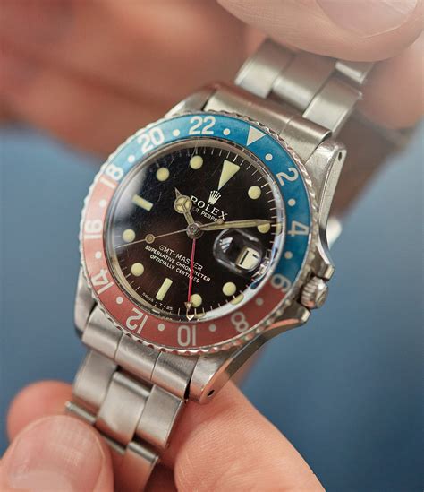 rolex gmt 1 usato del 1988|vintage rolex gmt 1675.